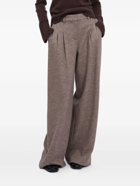 Simkhai pleat-detail trousers