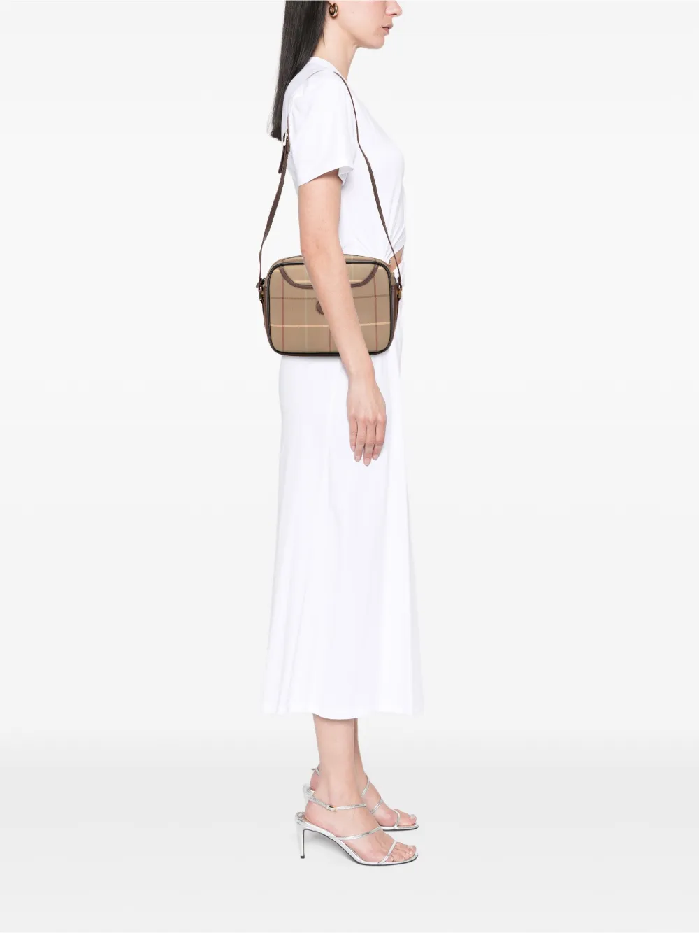 Burberry Pre-Owned 20th Century Vintage Check Canvas crossbody bag | Pre-Owned | Image 2