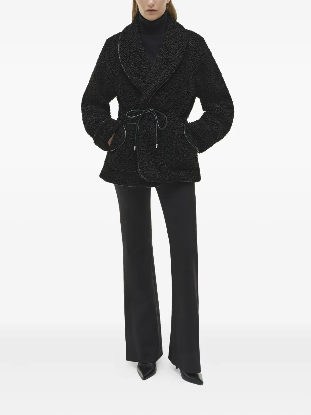 Simkhai SIMKHAI Coats Black | Fitted Jackets | Image 2