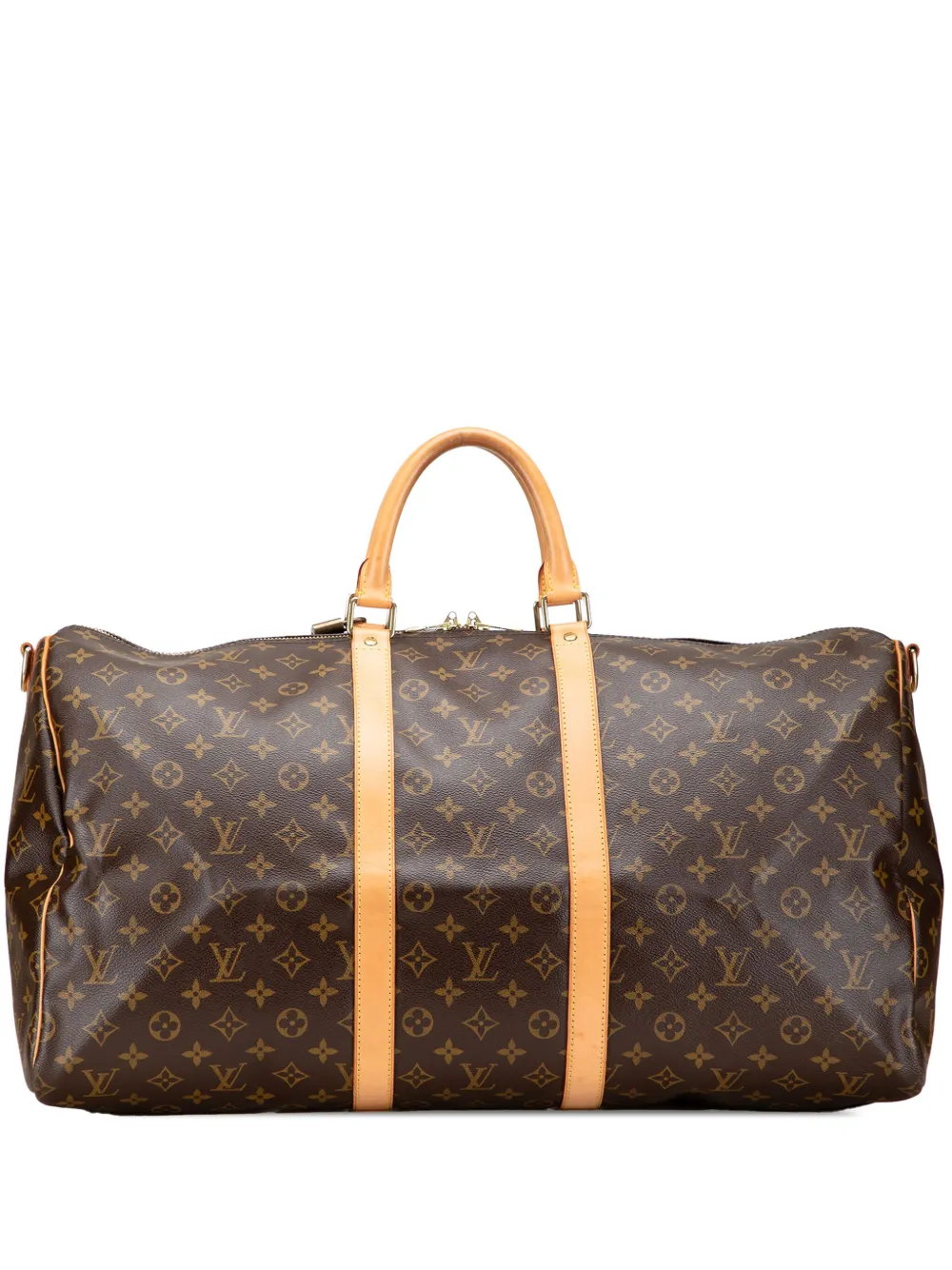 Louis Vuitton Pre-Owned 2004 Monogram Keepall Bandouliere 55 travel bag | Brown | Image 1