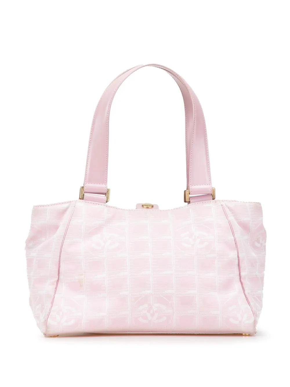 CHANEL Pre-Owned 2003-2004 New Travel Line Nylon tote bag | Pink | Image 1