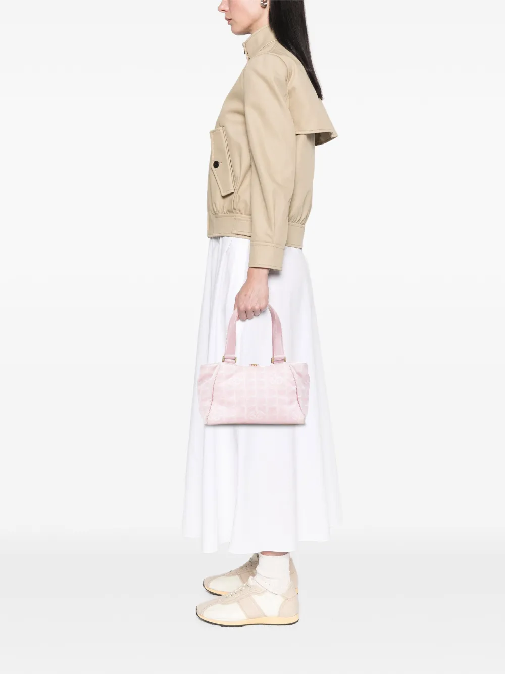CHANEL Pre-Owned 2003-2004 New Travel Line Nylon tote bag | Pre-Owned | Image 2