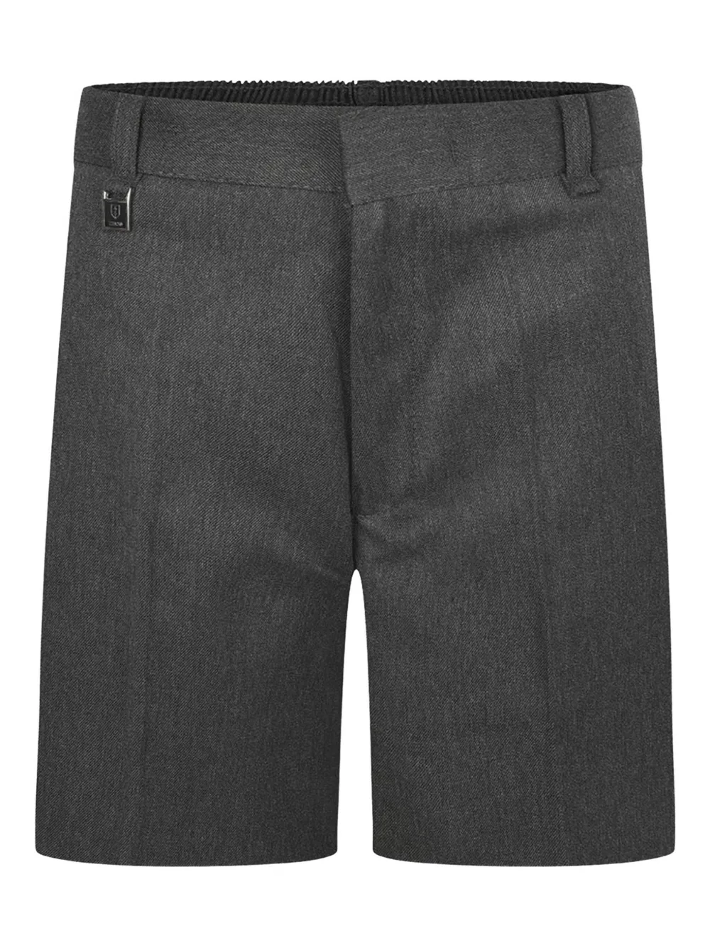 Zeco Schoolwear kids elastic-waistband shorts | Grey | Image 1