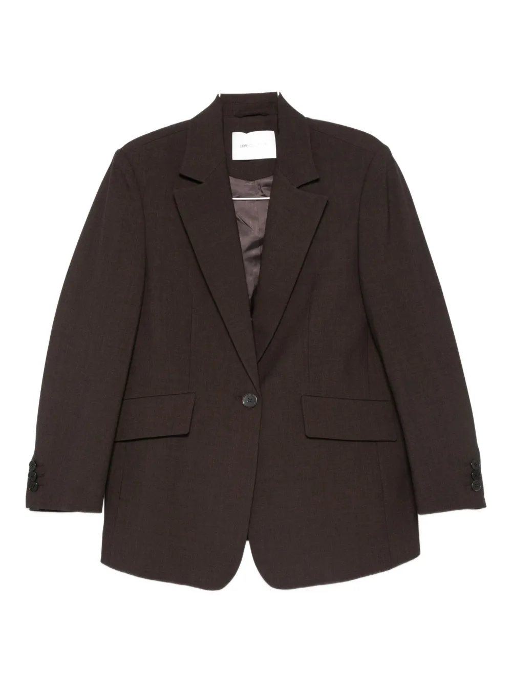 Low Classic single-button blazer | Brown | Image 1