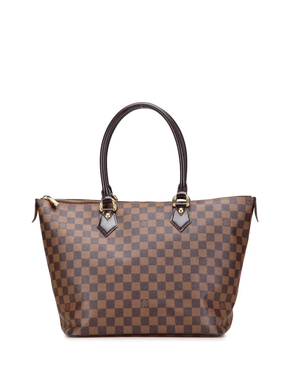 Louis Vuitton Pre-Owned 2000-2020 ダミエ エベヌ サレヤ MM ハンドバッグ - ブラウン Louis Vuitton Pre-Owned 2000-2020 ダミエ エベヌ サレヤ MM ハンドバッグ - ブラウン