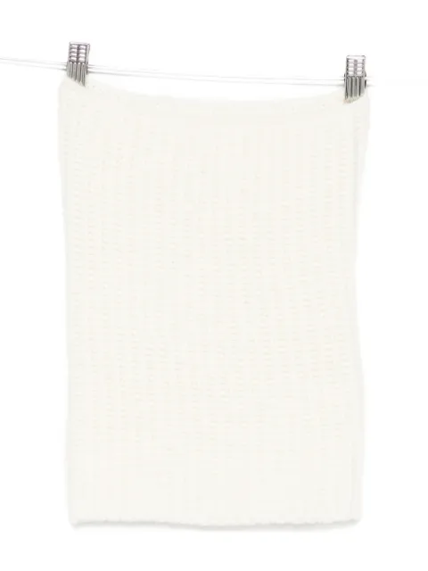 Ma'ry'ya ribbed-knit scarf