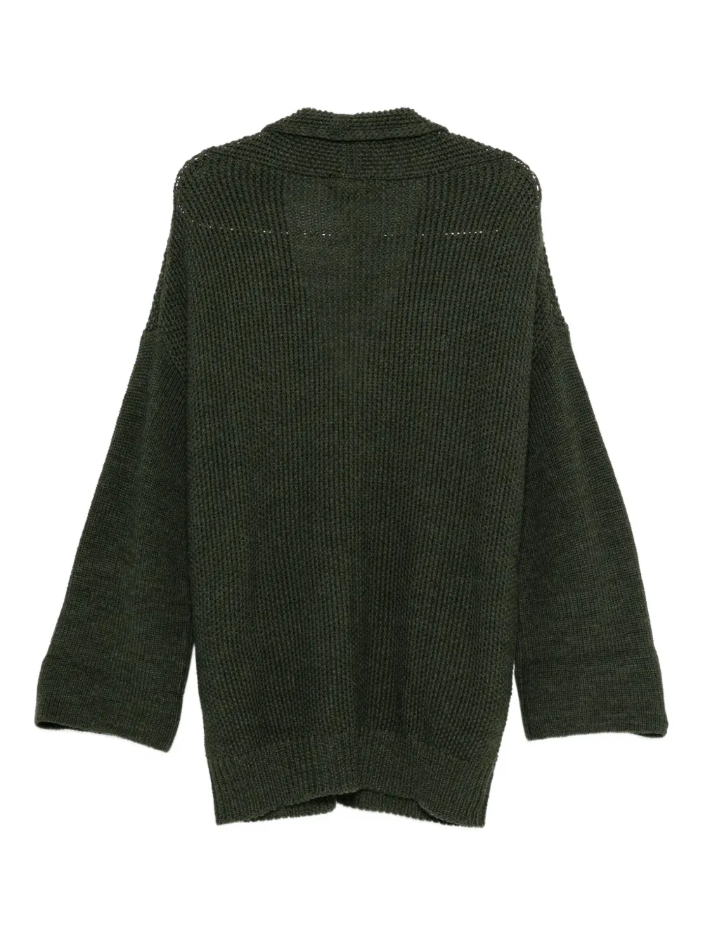 Ma'ry'ya Buttoned Cardigan In Black