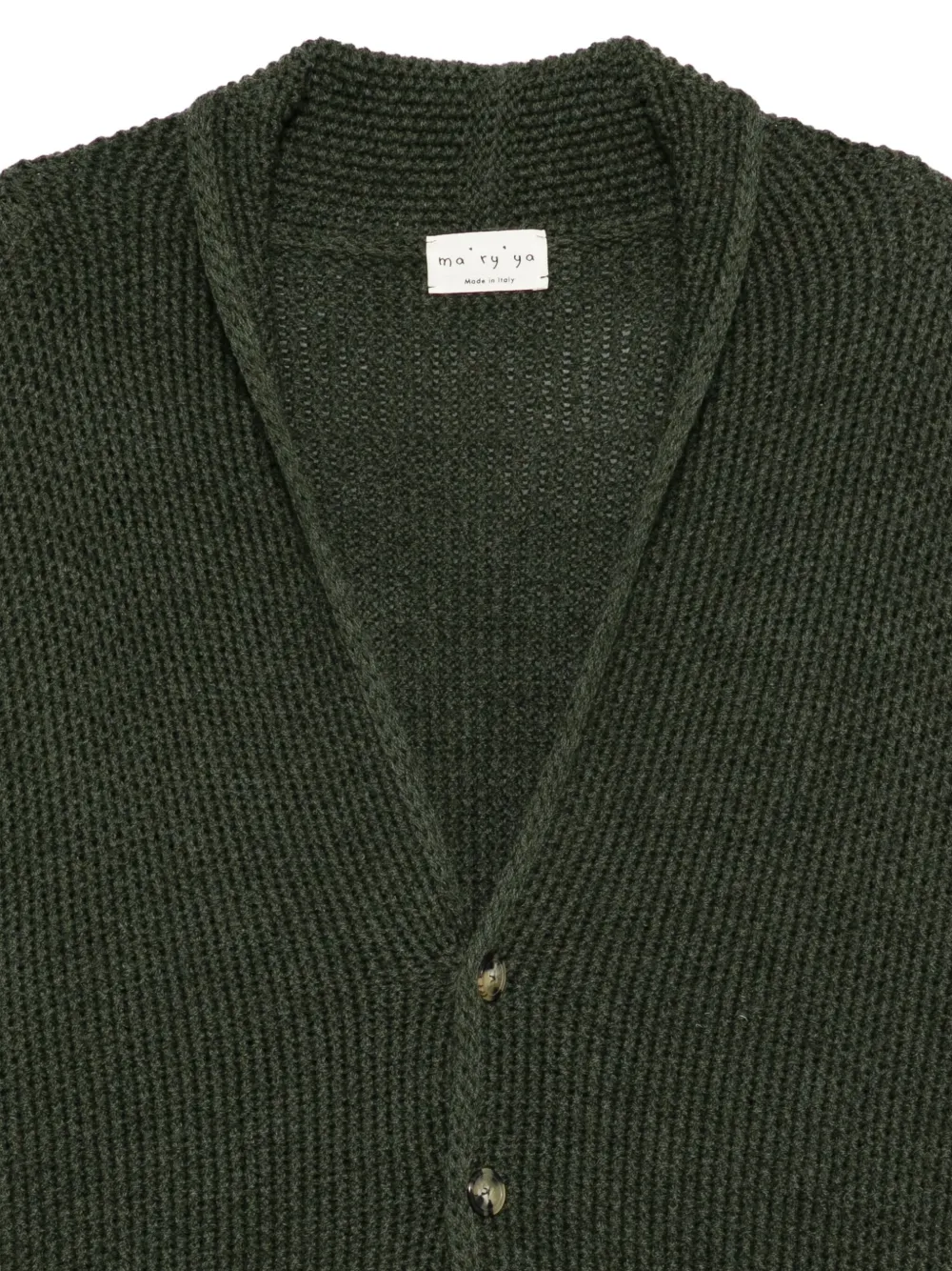  Ma'ry'ya Buttoned Cardigan - Green 