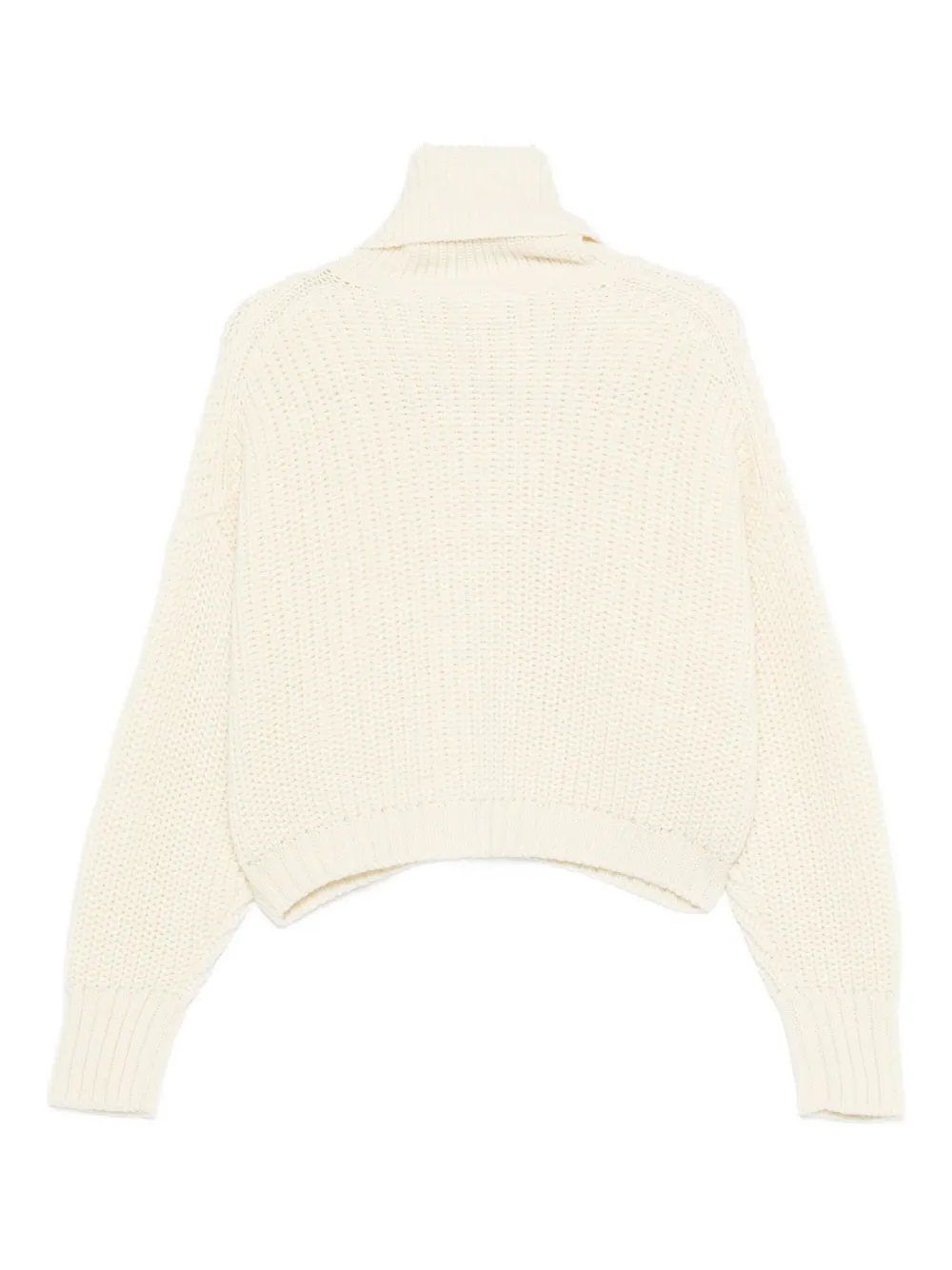 Ma'ry'ya Roll-neck Sweater In Brown
