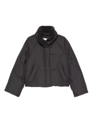 MM6 Maison Margiela クロップド トレンチコート | ブラック | FARFETCH JP