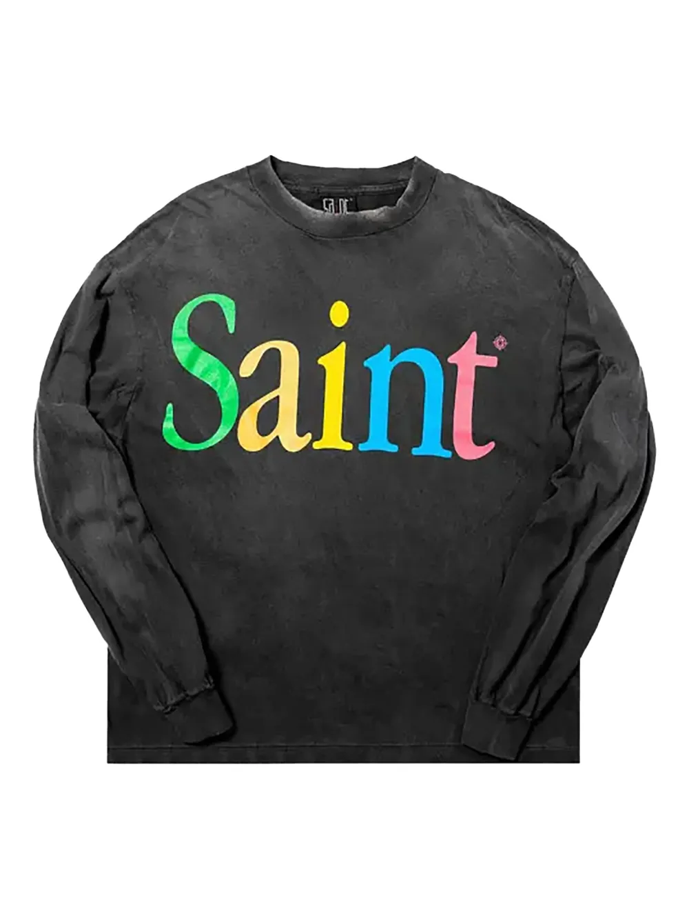 SAINT MXXXXXX T-shirt a maniche lunghe - Nero