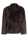 Desa 1972 reversible shearling jacket - Brown