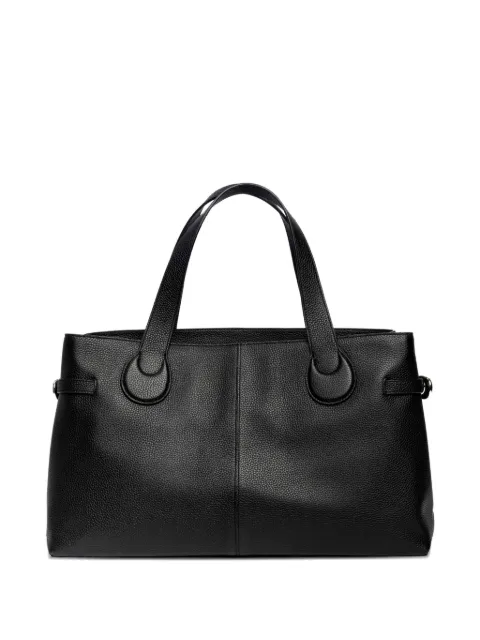 STAUD Piper leather tote bag