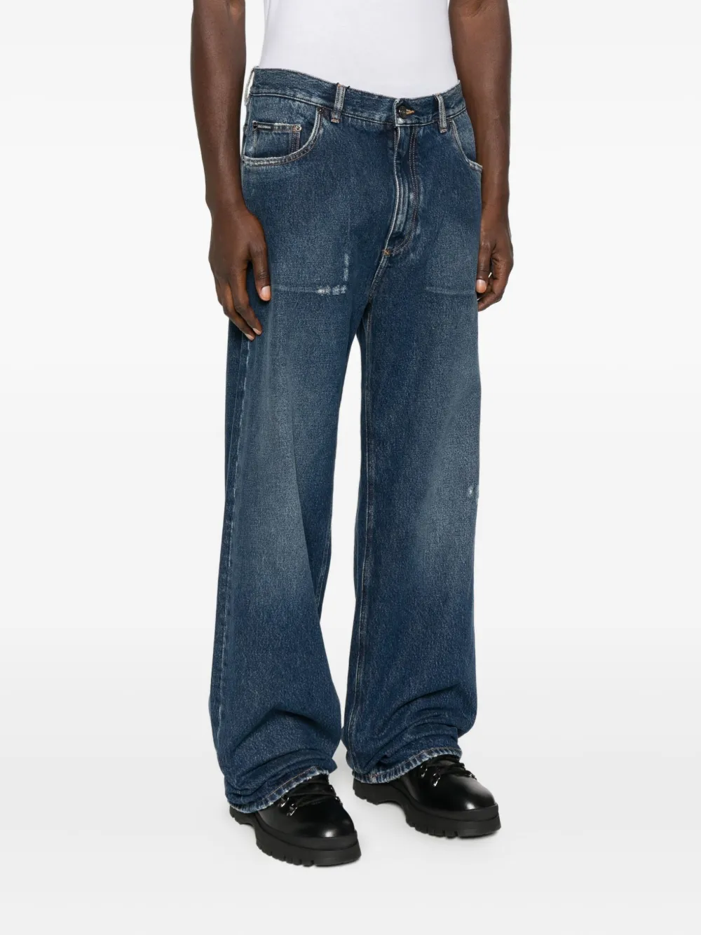 Dolce & Gabbana Straight jeans Blauw