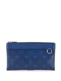 Louis Vuitton Pre-Owned 2019 Monogram Taigarama Pochette Discovery PM clutch bag - Blue