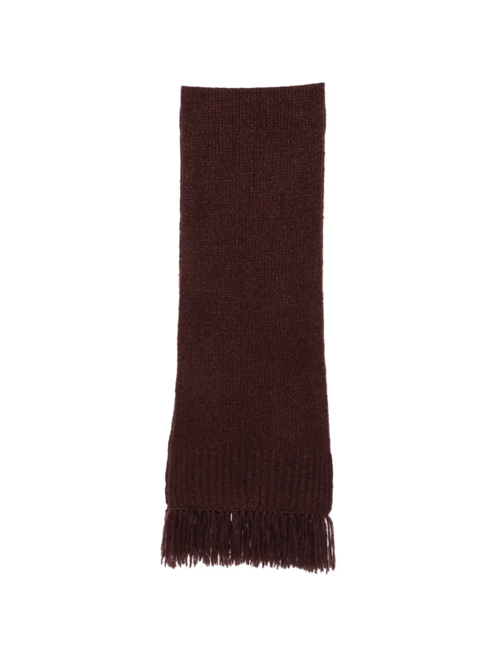 Emerson Renaldi fringed chunky-knit scarf
