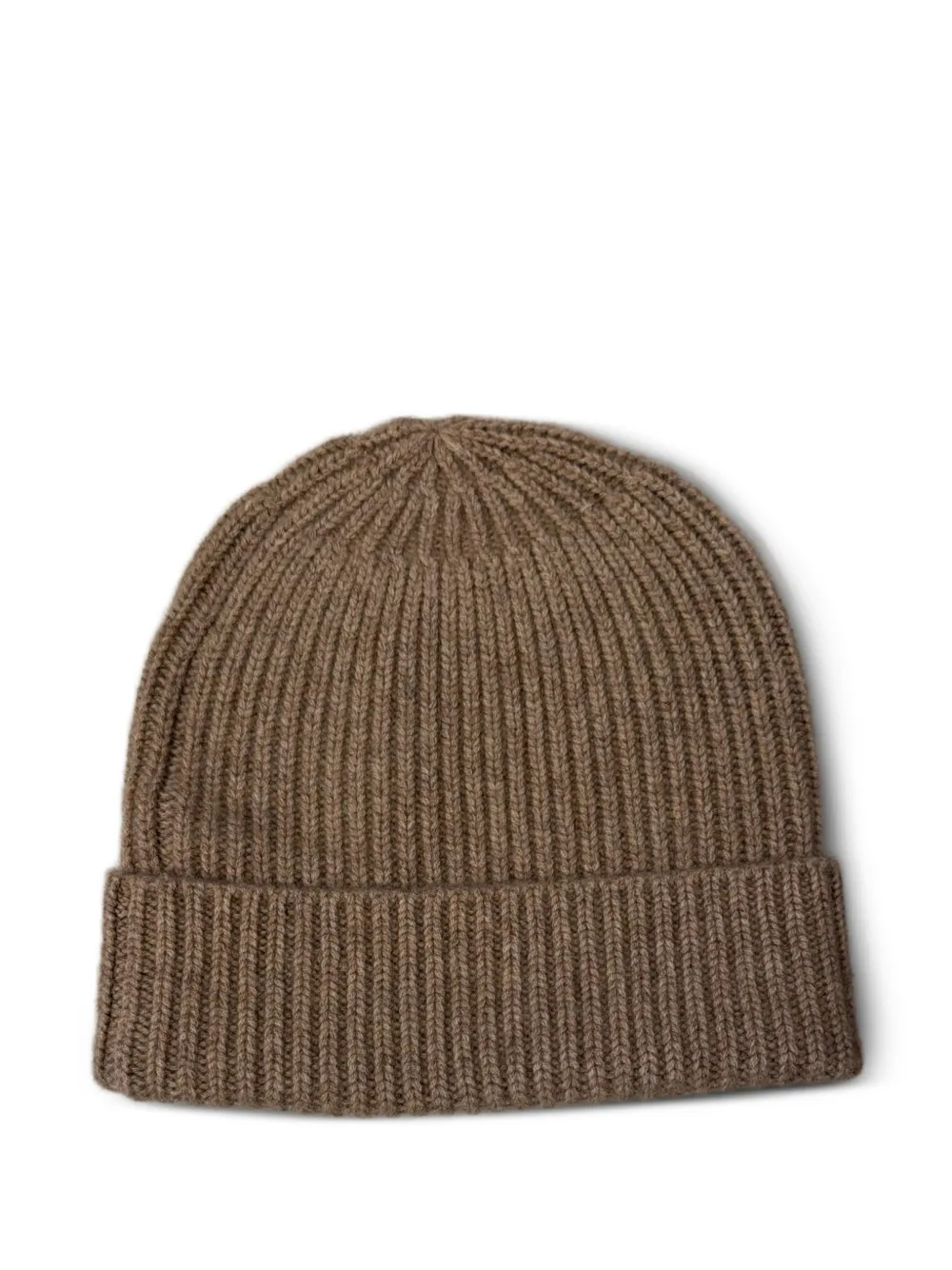 Emiliano Rinaldi ribbed beanie hat - Marrone