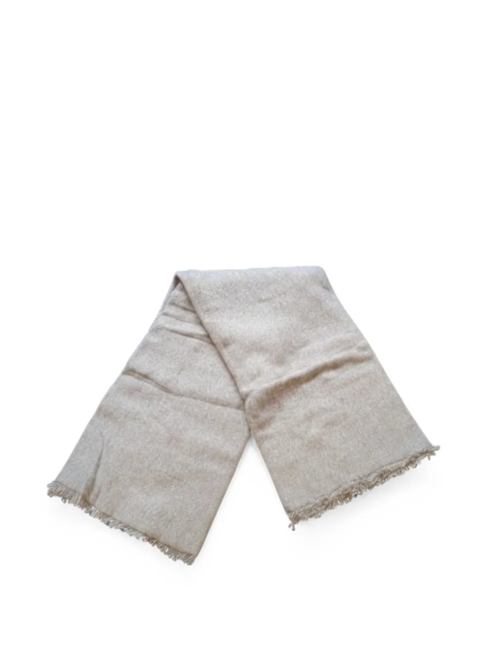 Emerson Renaldi frayed-edge scarf - Toni neutri