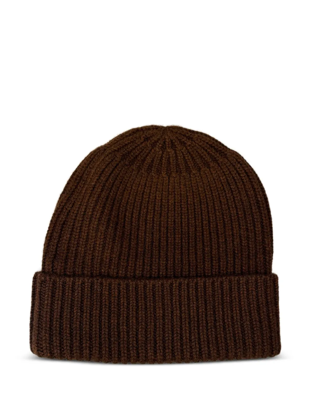 Emiliano Rinaldi ribbed beanie hat - Marrone