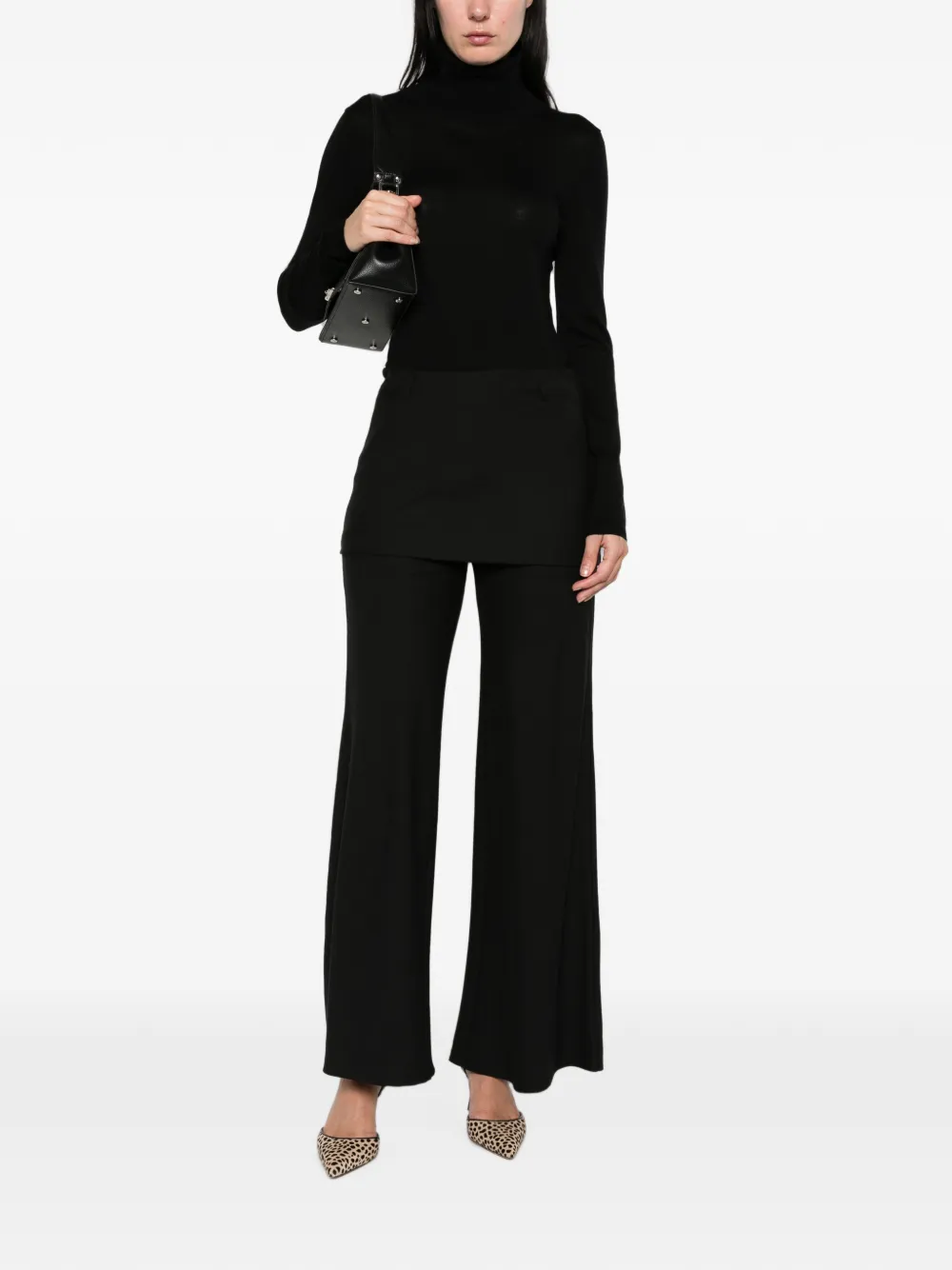 Emerson Renaldi ribbed-knit roll-neck sweater