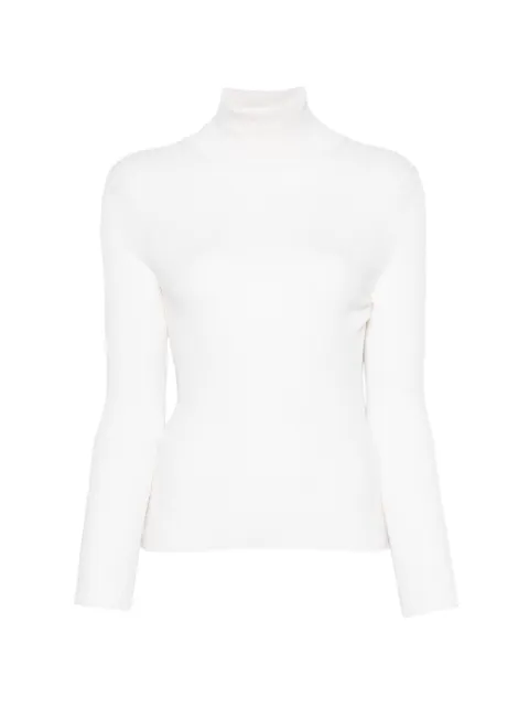 Emerson Renaldi ribstrikket sweater med rullekrave
