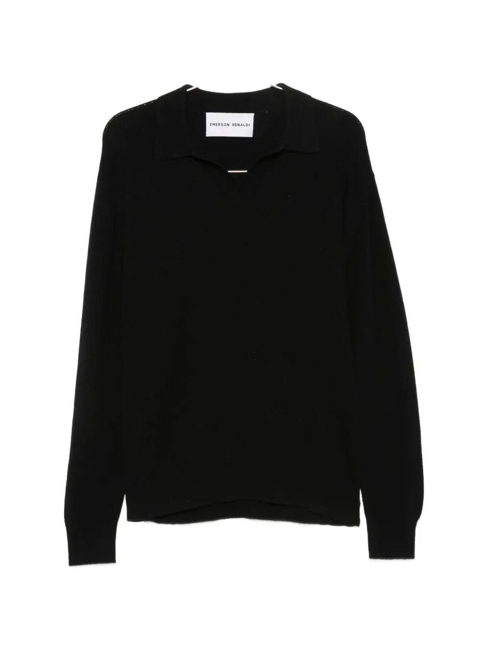 Emerson Renaldi spread-collar sweater | negro | Image 1