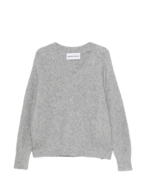 Emerson Renaldi V-neck knitted sweater