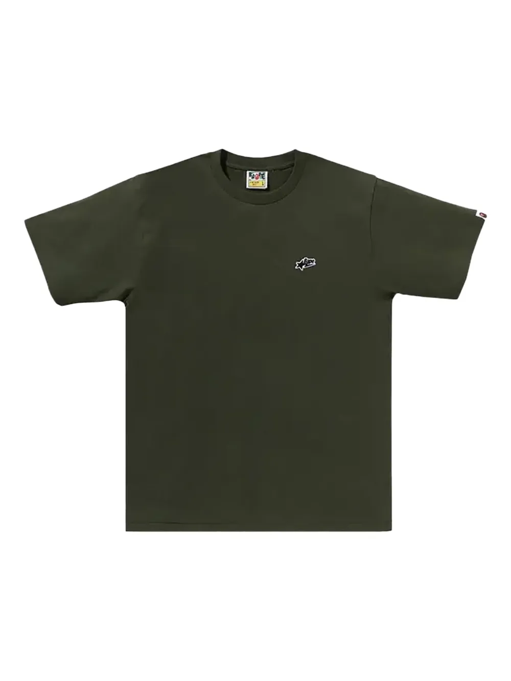 A Bathing Ape Sta One Point T-shirt In Green
