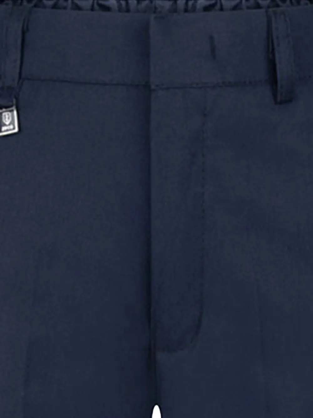 Zeco Schoolwear kids Broek met elastische taille Blauw