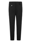 Zeco Schoolwear kids elastic-waistband trousers - Black