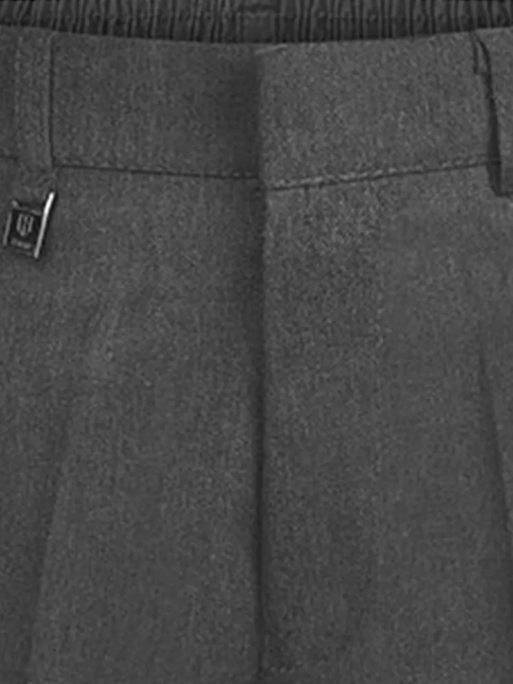 Zeco Schoolwear kids Broek met elastische tailleband Grijs