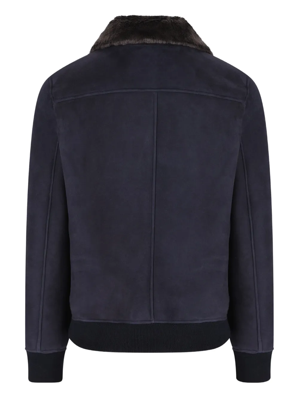 CONTRASTWAY fur-collar suede jacket | Leather Jackets | Image 2