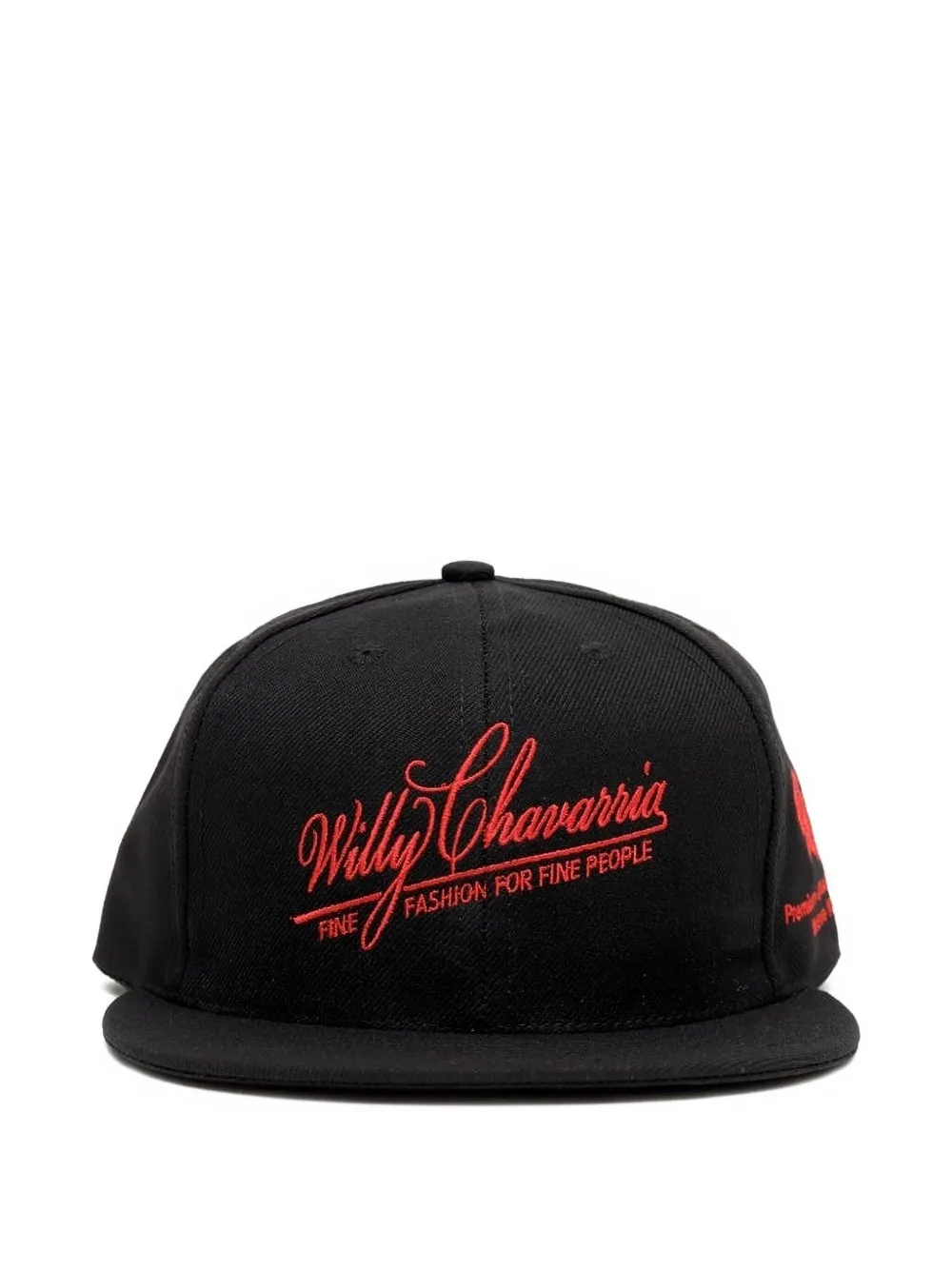 Willy Chavarria Logo-embroidered Cap In Gold