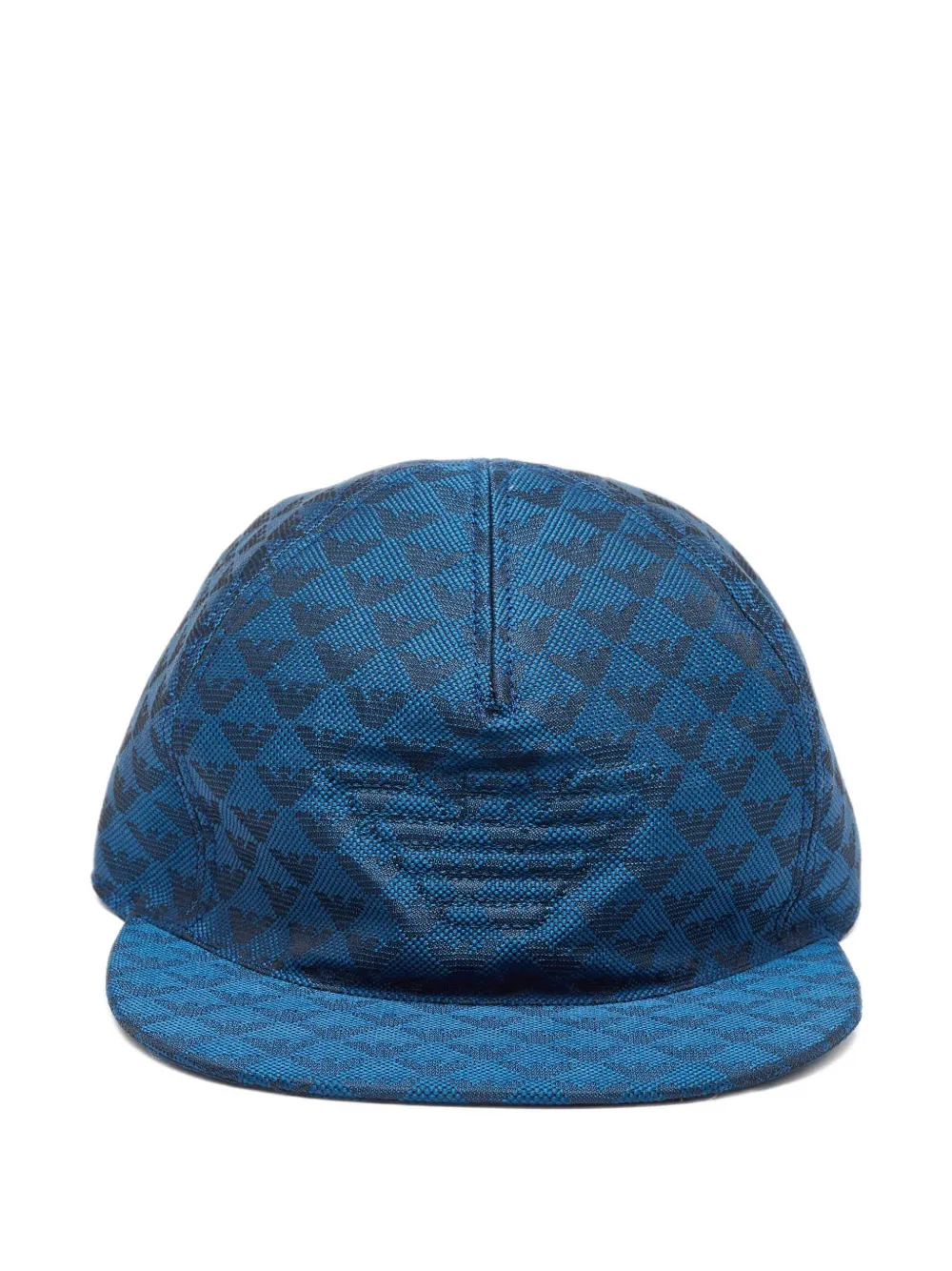 Pre-owned Emporio Armani 2000s Logo-print Cap In Blue