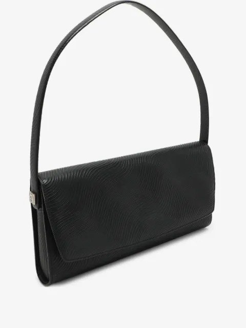 Aigner Vintage wave-pattern shoulder bag
