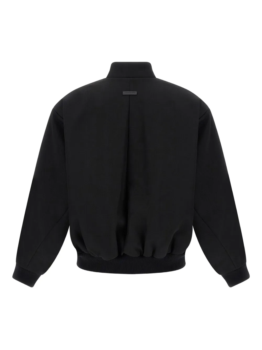 Fear Of God Men Wool Bomber Jacket In Black