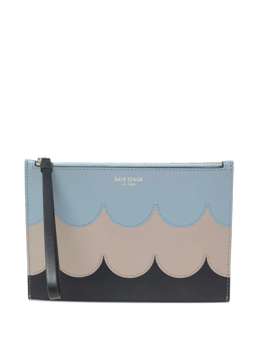 Kate Spade Portafoglio con orlo a smerlo - Blu