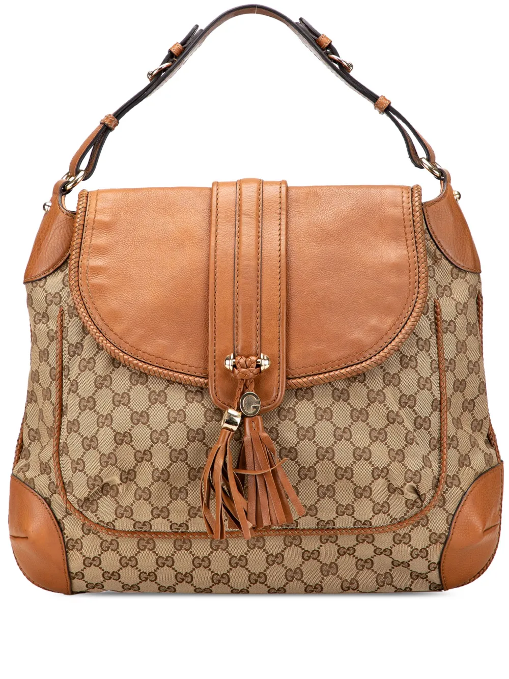 Gucci Pre-Owned 2000-2015 GGキャンバス マラケシュ ショルダーバッグ - ブラウン Gucci Pre-Owned 2000-2015 GGキャンバス マラケシュ ショルダーバッグ - ブラウン