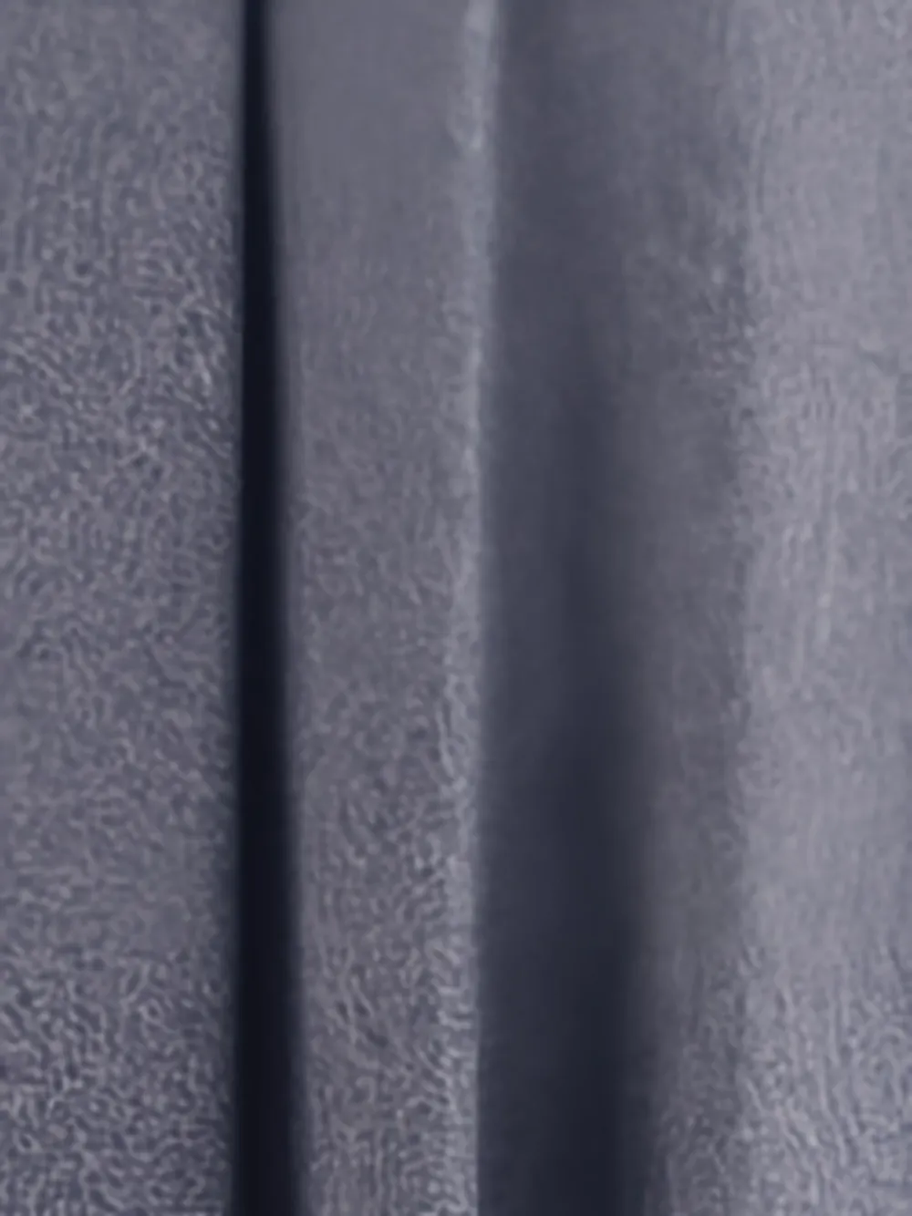 Sara Roka A-line Denim Midi Skirt In Gray