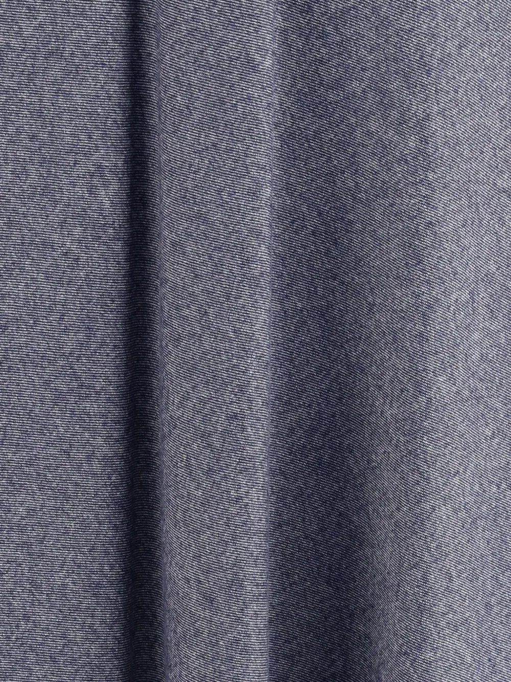 Sara Roka A-line Denim Midi Skirt In Gray