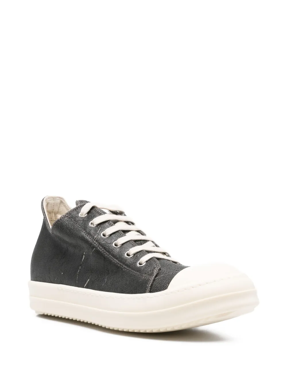 Rick Owens DRKSHDW Tênis com cadarço e estampa | Cano baixo | Image 2