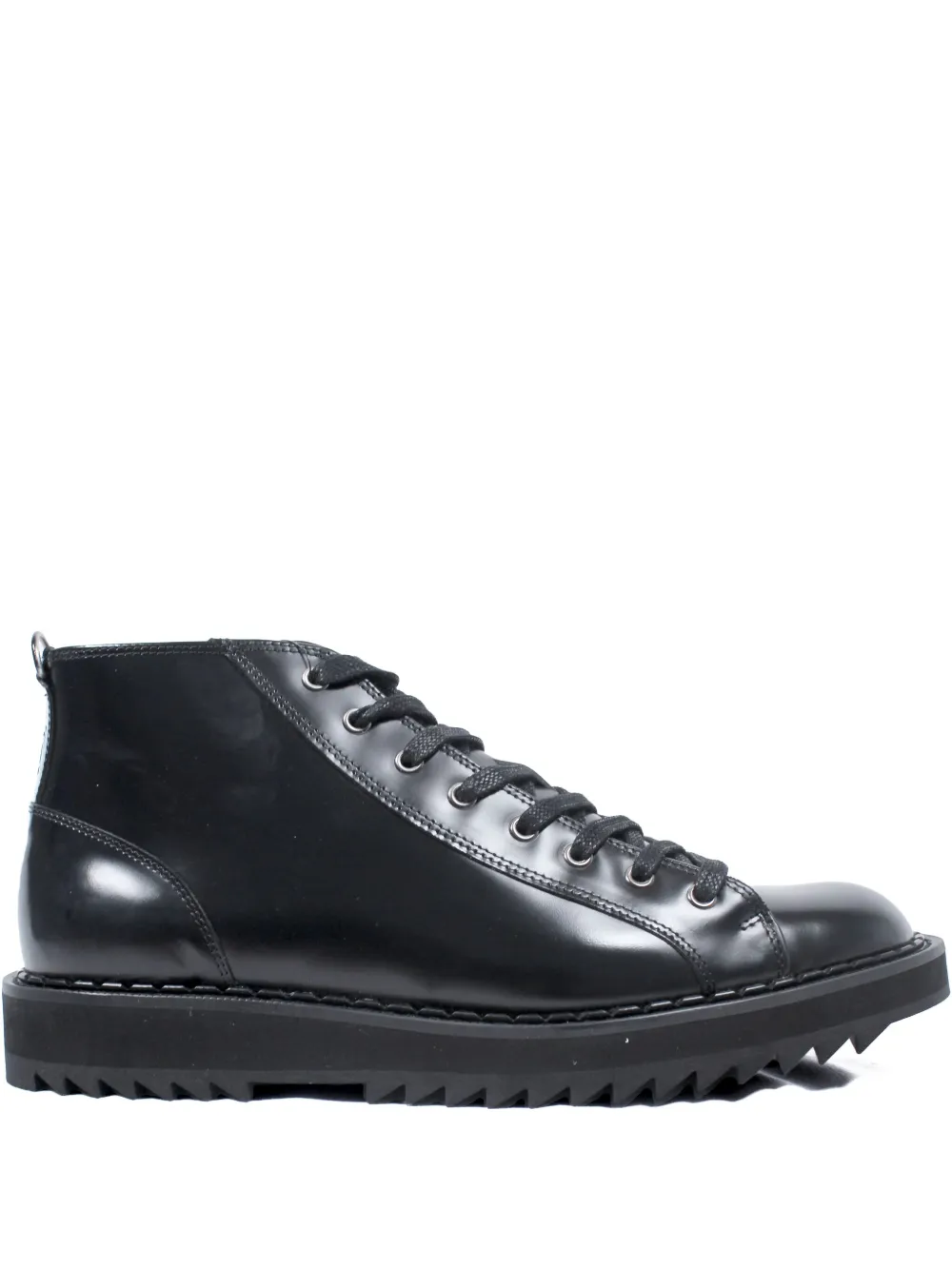 George Cox Monkey lace-up boots Black