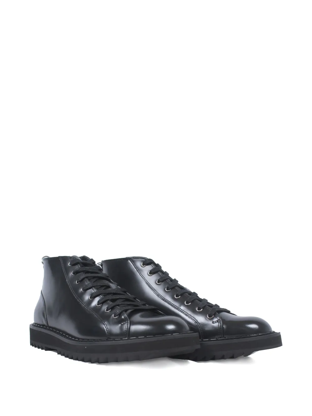 George Cox Monkey lace-up boots Black