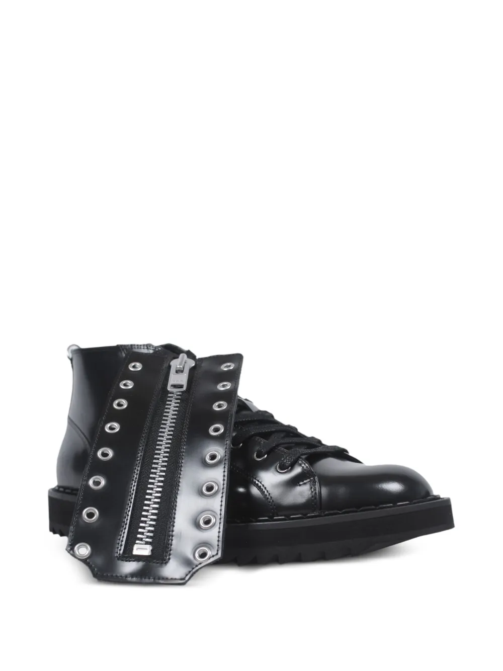 George Cox Monkey lace-up boots | Biker Boots | Image 2