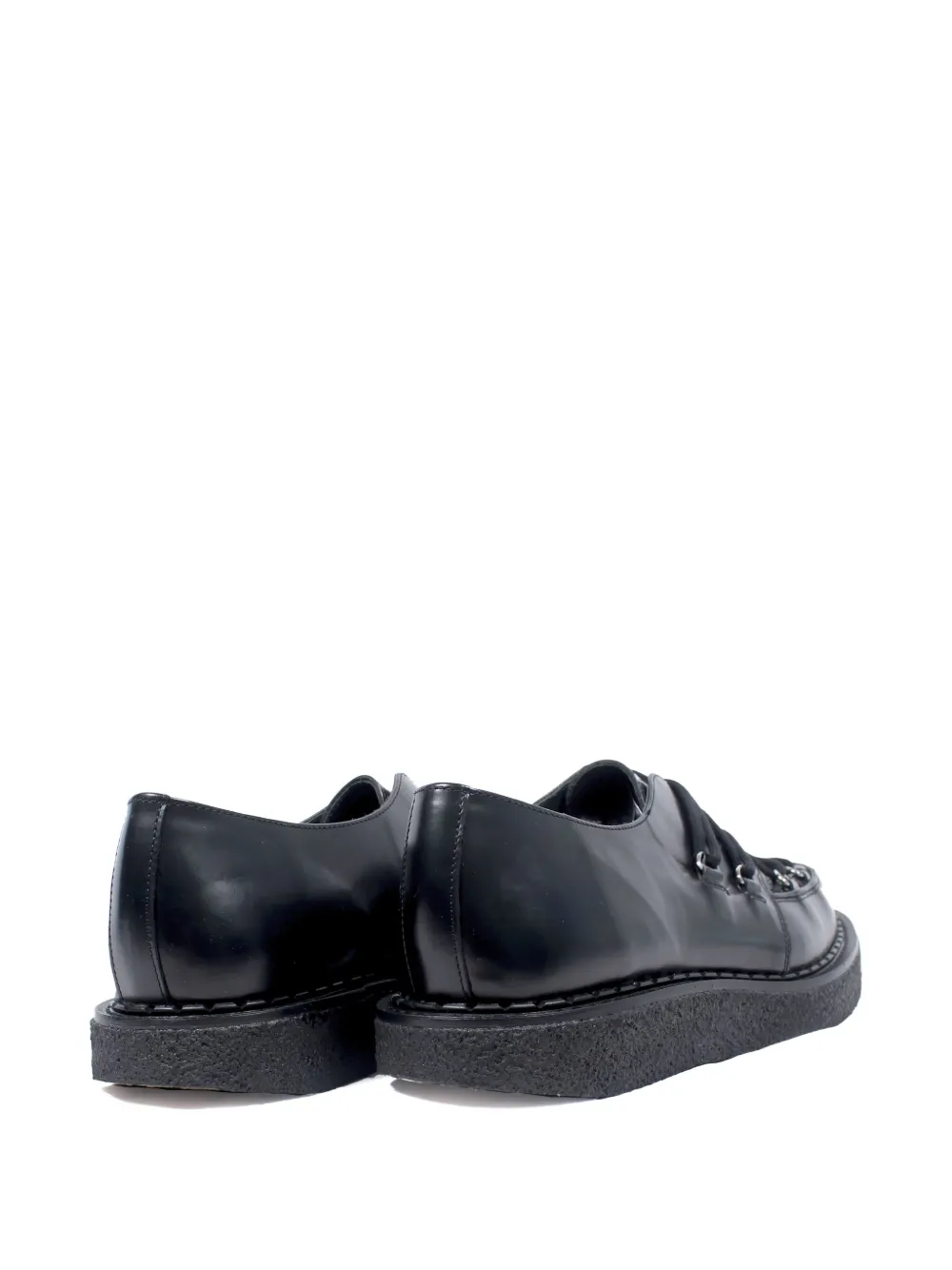 George Cox Hatton leather derby shoes Black