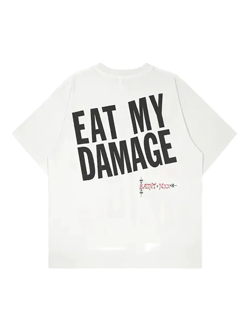 SAINT MXXXXXX Dirty Pig short sleeve T-shirt - Wit