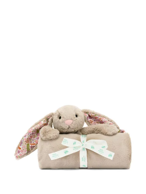 Jellycat floral bunny blanket