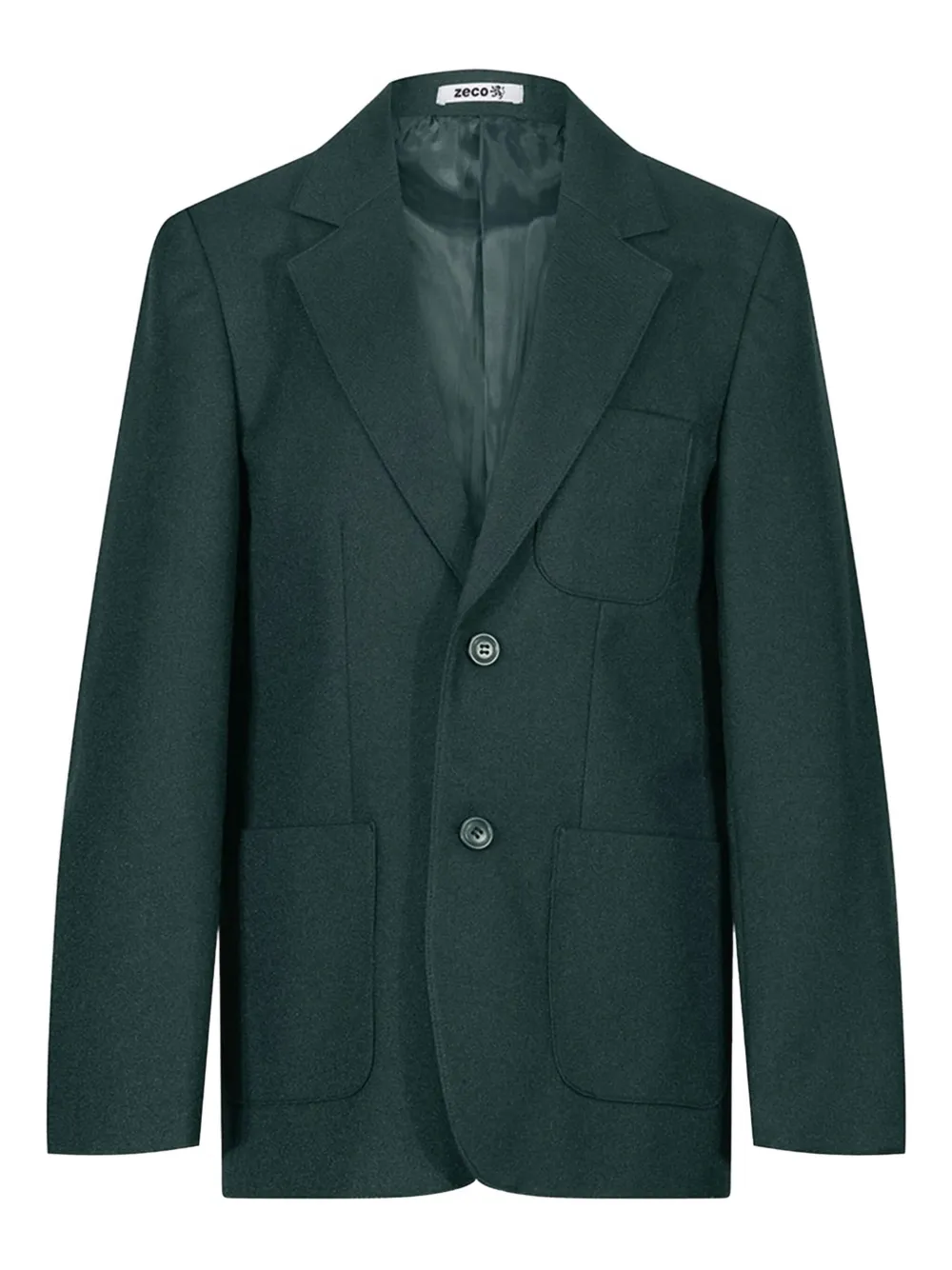 Zeco Schoolwear kids School blazer | Green | Image 1