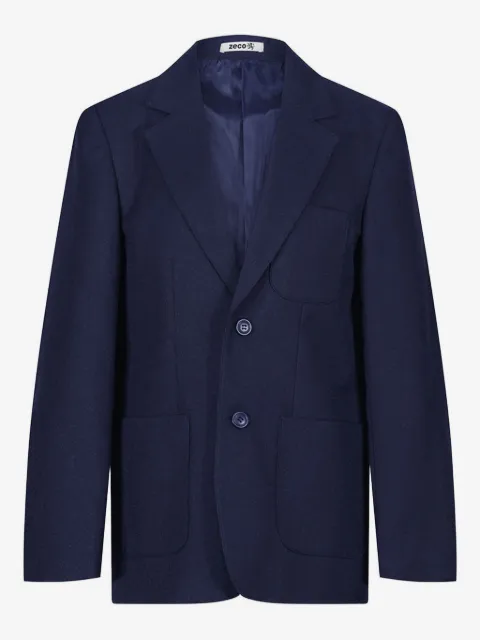 Zeco Schoolwear kids Blazer met opgestikte zak en drie knopen