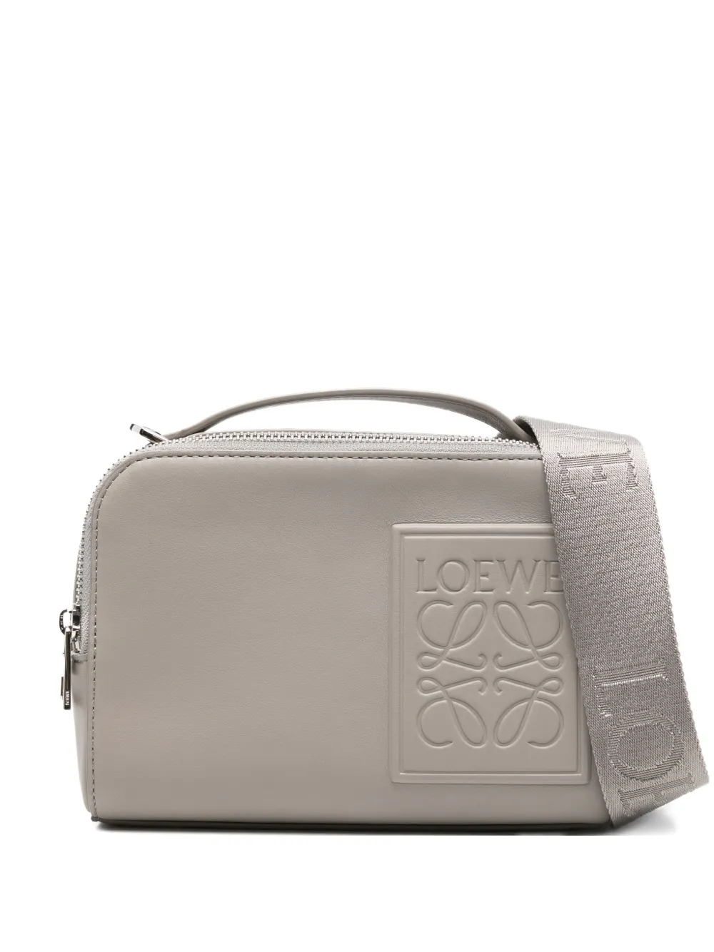 LOEWE mini leather cross body bag | Grey | Image 1